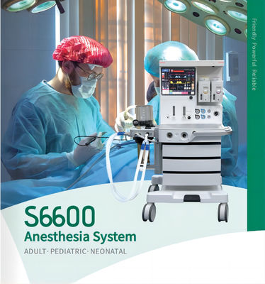 Хорошая цена S6600 ICUs High Precision Anesthesia Ventilator Machine For Adult And Pediatric онлайн