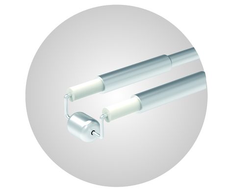 285-300 mm de comprimento Gyn sonda para remoção do endométrio e pólipos do endométrio